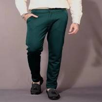 Men's Bottle Green Formal Pant