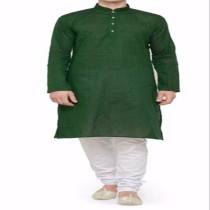 Men's combo Green Kurta Pazama 