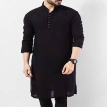 Men's combo Black Kurta Pazama 