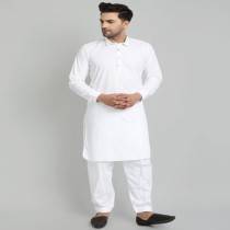 Men's combo White Kurta Pazama 