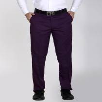 Men's Purple Formal Pant