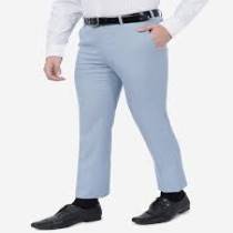 Men's Sky Blue Formal Pant