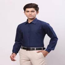 Men's Blue Formal Shirt