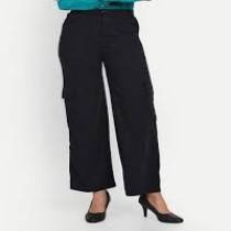 women's  Black Cargo Pant