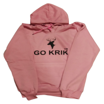 pink hoodie