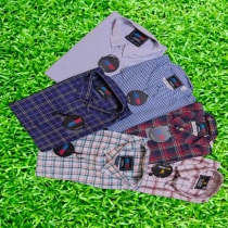 Men's multi colors checks Shirts