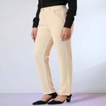 Women's  Cream Formal Pant