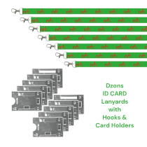 Green Lanyards & ID Holder