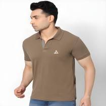 MEN'S DARK GRAY POLO T-SHIRT