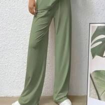 Women's   Light Green Cord  Pant